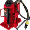 VEVOR Air Hydraulic Bottle Jack, 20 Ton/44092 lbs Capacity, with Manual Hand Pump, Heavy Duty Auto Truck Travel Trailer Repair Lift, Red