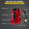 VEVOR Air Hydraulic Bottle Jack, 20 Ton/44092 lbs Capacity, with Manual Hand Pump, Heavy Duty Auto Truck Travel Trailer Repair Lift, Red