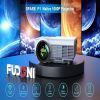 Projector with WiFi and Bluetooth,5G WiFi 9000L Native 1080P Video Projector, FUDONI Portable Movie Projector,Compatible with TV Stick, Smartphone, Ta