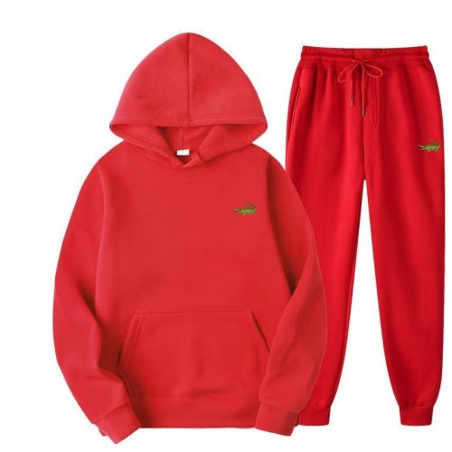 Men's Fashion Casual Tracksuit High Quality Men's Suit 2 Piece Hoodie Pullover Sports Clothes Sweatshirt Jogging Set Man