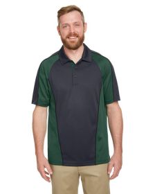 Men's Advantage Snag Protection Plus IL Colorblock Polo - BLK/ RED/ D CHRC - S (Color: D CH/ D GRN/ BLK, size: 6XL)