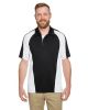 Men's Advantage Snag Protection Plus IL Colorblock Polo - BLK/ RED/ D CHRC - S