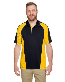 Men's Advantage Snag Protection Plus IL Colorblock Polo - BLK/ RED/ D CHRC - S (Color: BLK/ S YL/ DK CH, size: M)
