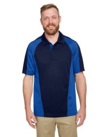 Men's Advantage Snag Protection Plus IL Colorblock Polo - BLK/ RED/ D CHRC - S (Color: D NV/ T RY/ D CH, size: 5XL)