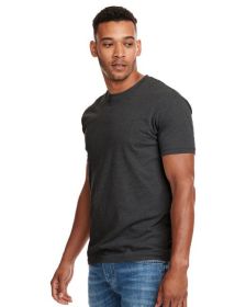 Unisex CVC Crewneck T-Shirt - WHITE - 5XL (Color: CHARCOAL, size: 2XL)