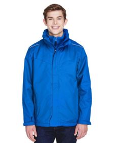 CORE365 88205 Men's Region 3-in-1 Jacket with Fleece Liner (Color: TRUE ROYAL, size: XL)