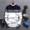 Sweater Men's Winter Pullover Men Autumn Slim Fit Striped Knitted Sweaters Clothing Casual pull