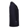 Men's Detachable Scarf Collar Slim Warm Wool Blend Overcoat