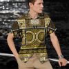 2022 Summer Hot Hawaiian 3D Digital Printing Striped Business Classic Style Men's Shirts