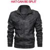Faux Leather Biker Jacket | Leather Motorcycle Jacket | Leather Coats