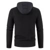 Men's Thickened Fleece Knitted Hooded Sweater Coat