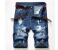 Men's Denim Shorts Stylish Straight Leg Jeans Shorts