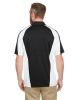 Men's Advantage Snag Protection Plus IL Colorblock Polo - BLK/ RED/ D CHRC - S