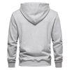 Men's Hoodie Sweatshirt Hooded Casual Long Sleeve Drawstring Lace Up Pullover Hoodies with Pocket